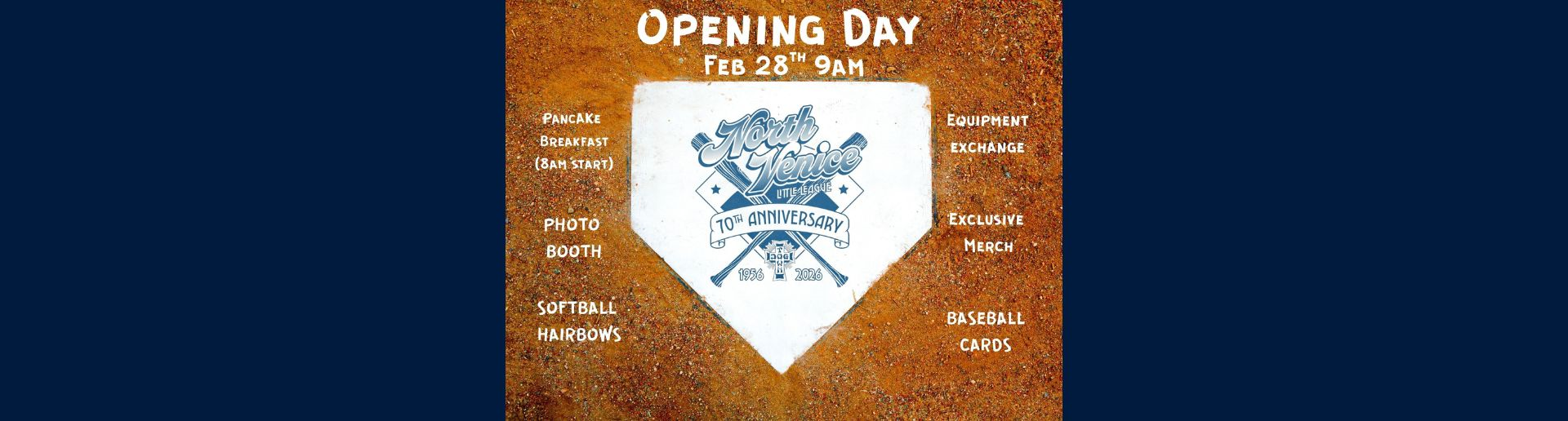 Opening Day is February 28th!